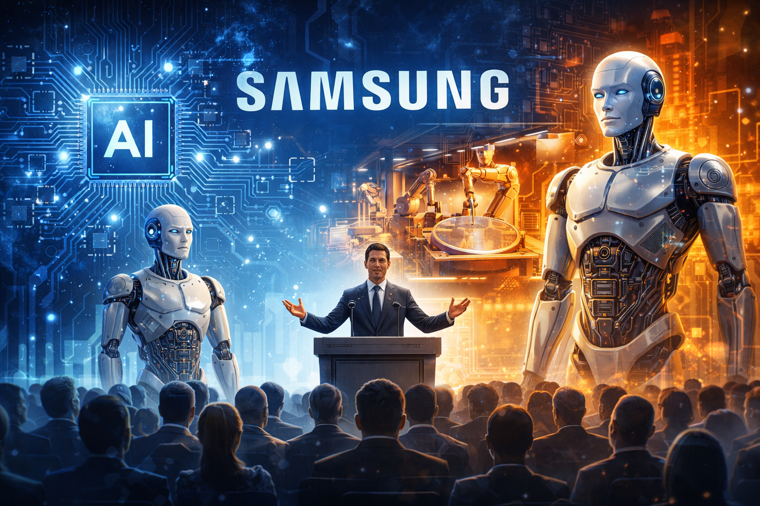 삼성전자 주총 (AI 반도체, 파운드리, 휴먼노이드)