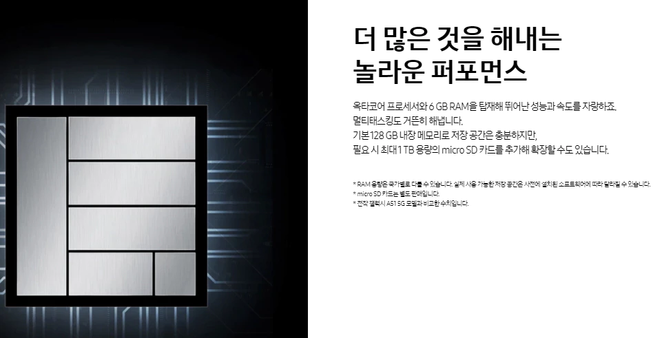 갤럭시A52S 스펙