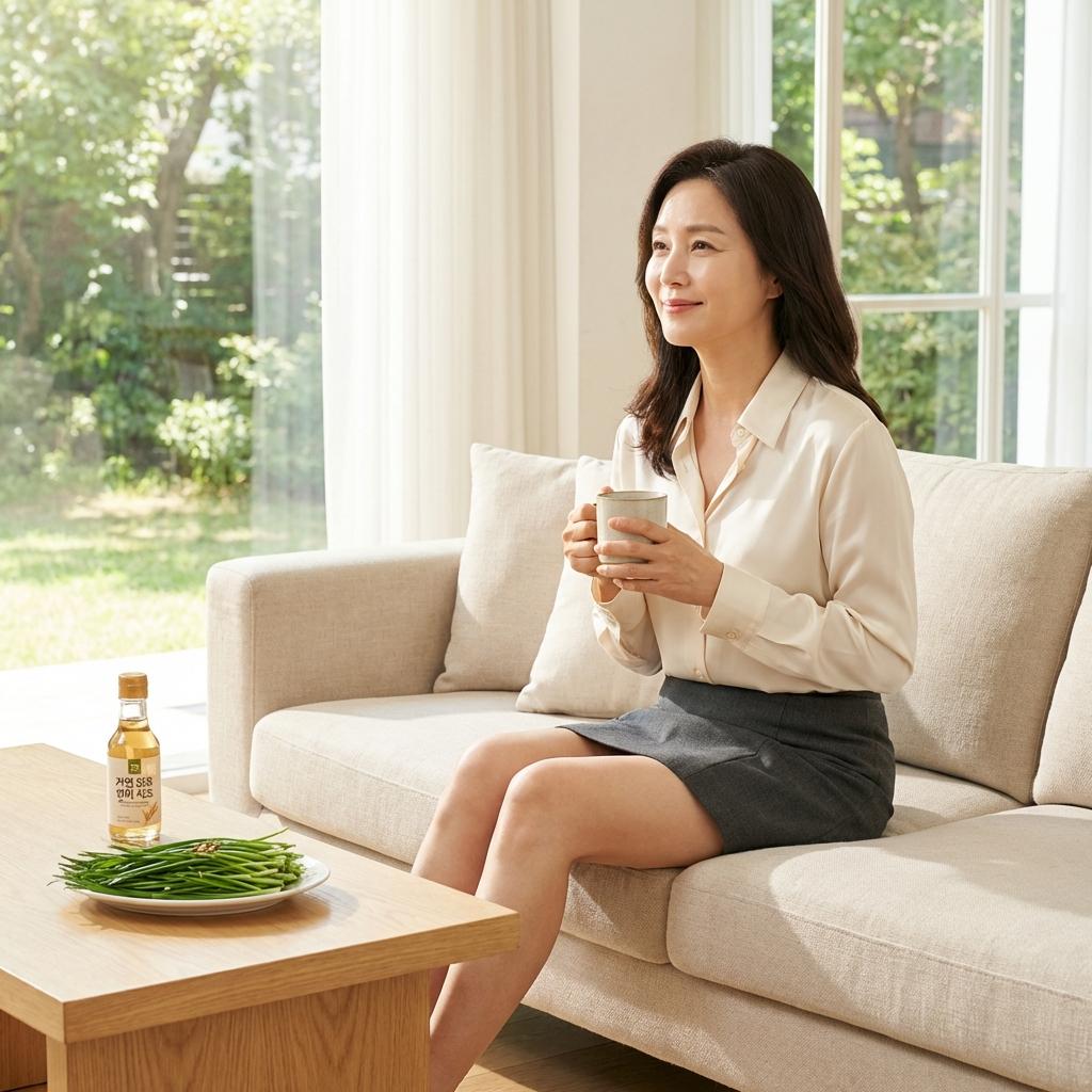 갱년기 불면증 완화하는 달래의 마그네슘