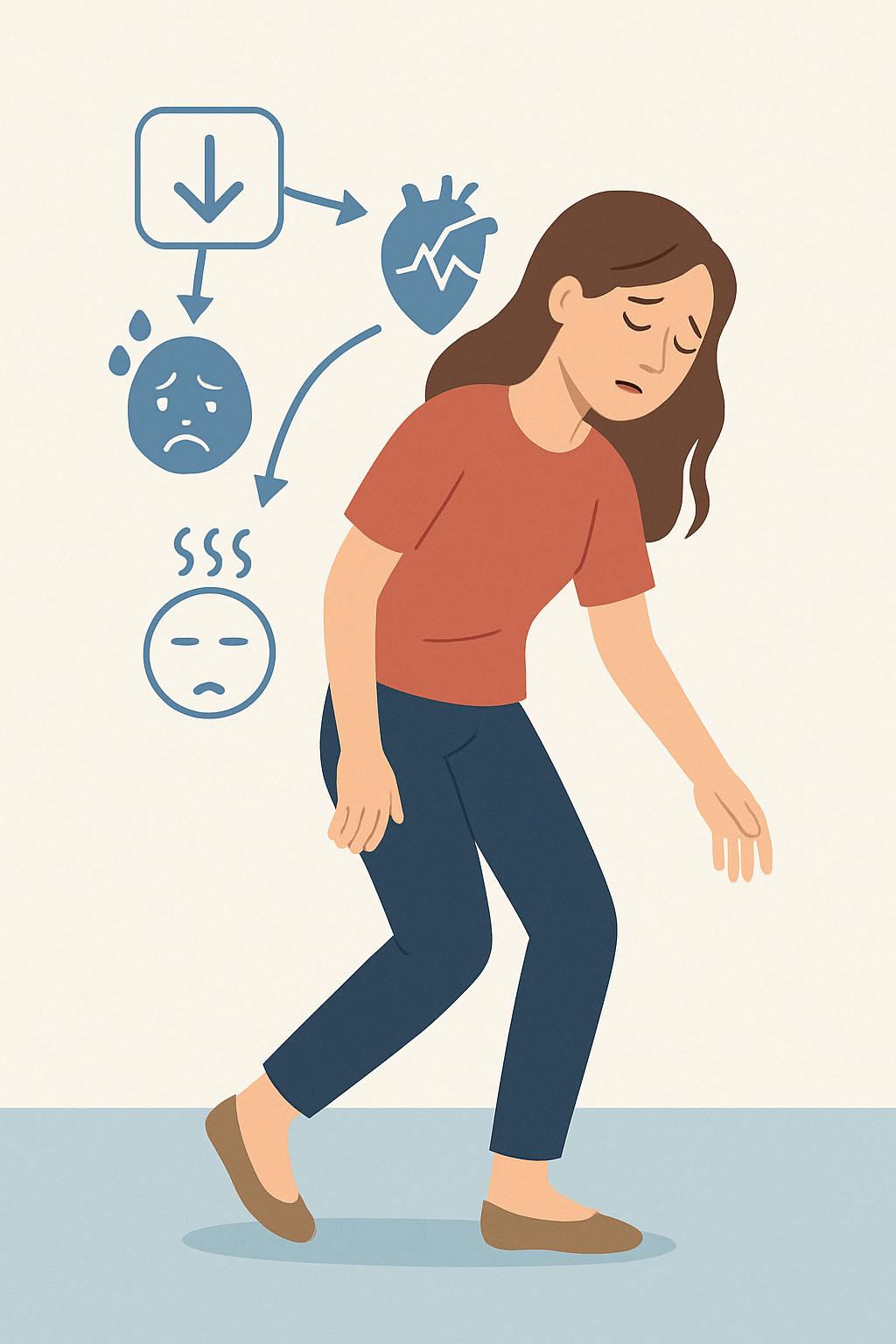 미주신경성실신 원인, 증상, 대처법