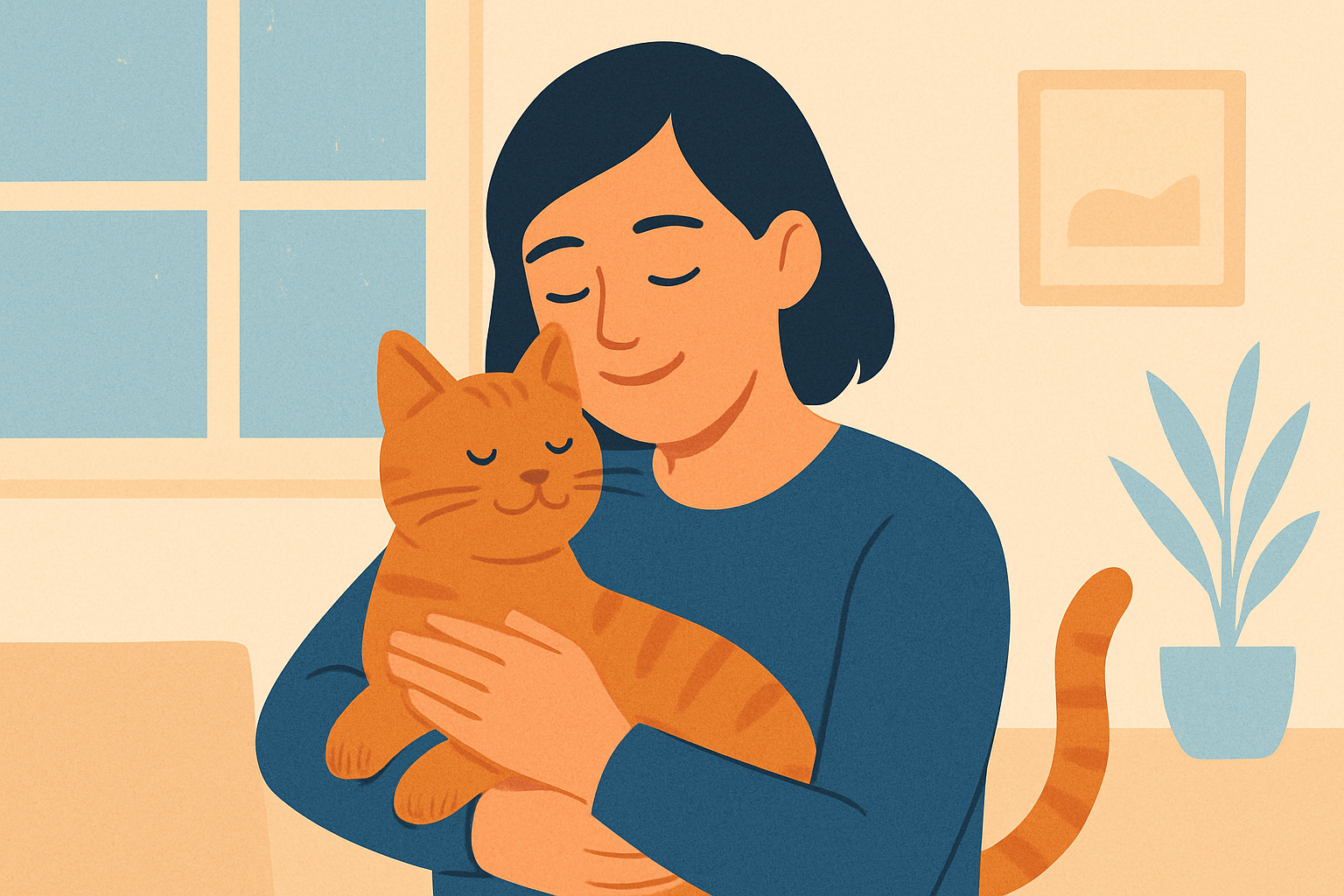 포근한 시간, 고양이와 함께