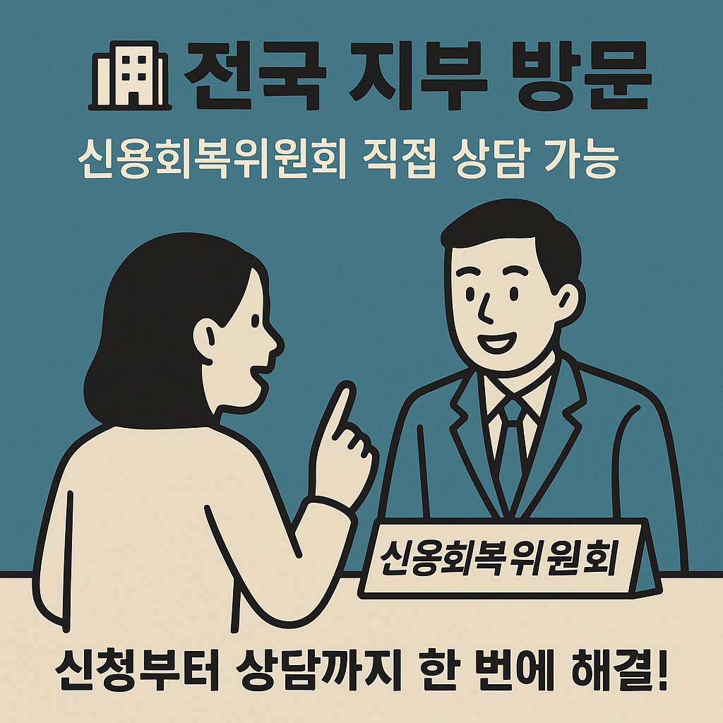 개인워크아웃, 신용회복위원회, 90일 연체자, 채무조정 제도, 연체자 구제, 신용불량자 지원, 정부 채무지원, 이자감면, 상환유예, 서민금융