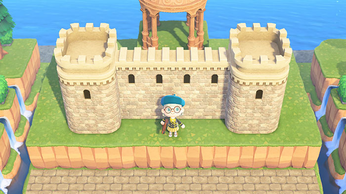 동물의 숲 유럽풍 성 만들기