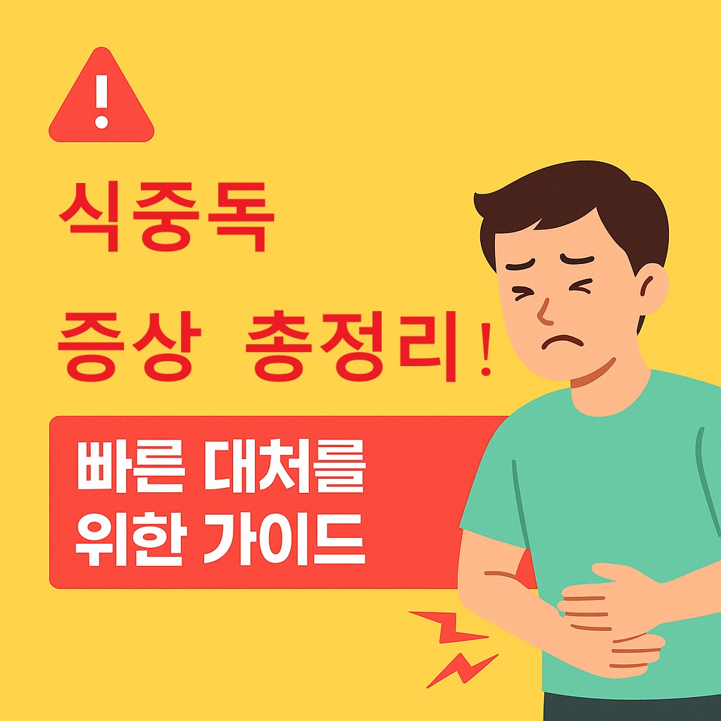 식중독 증상 총정리! 
빠른 대처를 위한 가이드
남자가 배를 잡고 아파하고 있다.