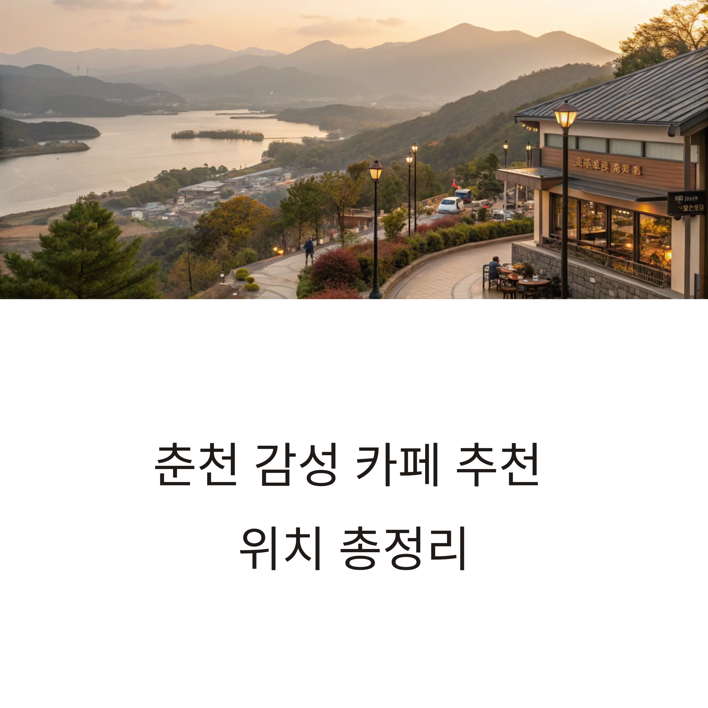 춘천 감성 카페 추천