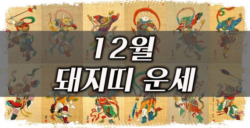 12월 돼지띠 운세