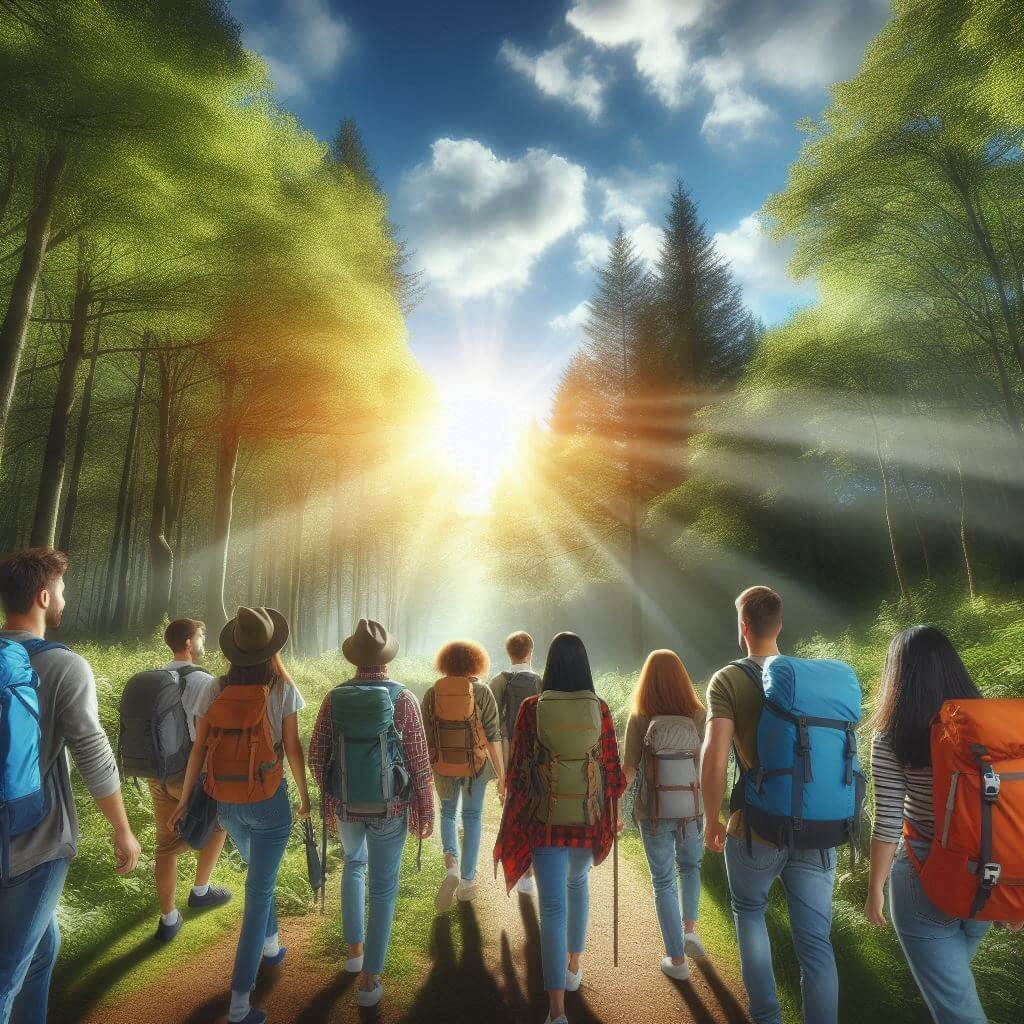 단체-여행중인-일행들