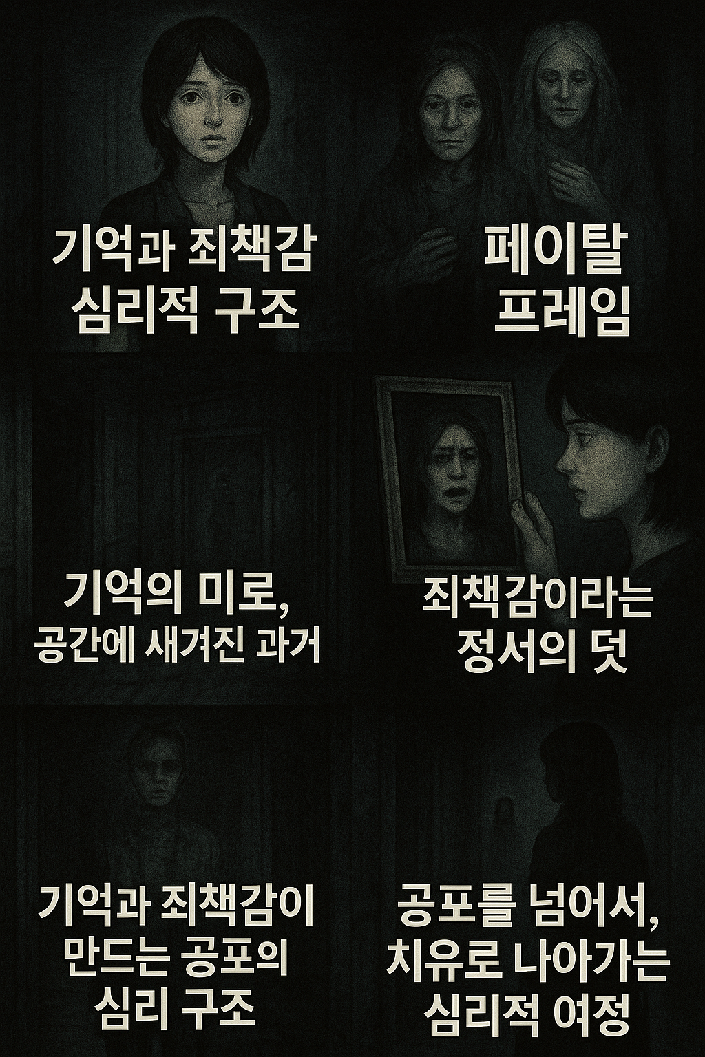 페이탈 프레임, 기억과 죄책감의 심리적 구조
