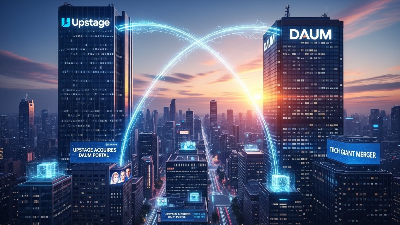 업스테이지의 '다음' 인수설, 한국 AI 산업의 판이 바뀌고 있습니다