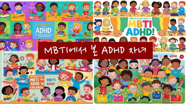 MBTI에서 본 ADHD 자녀에 관한 그림