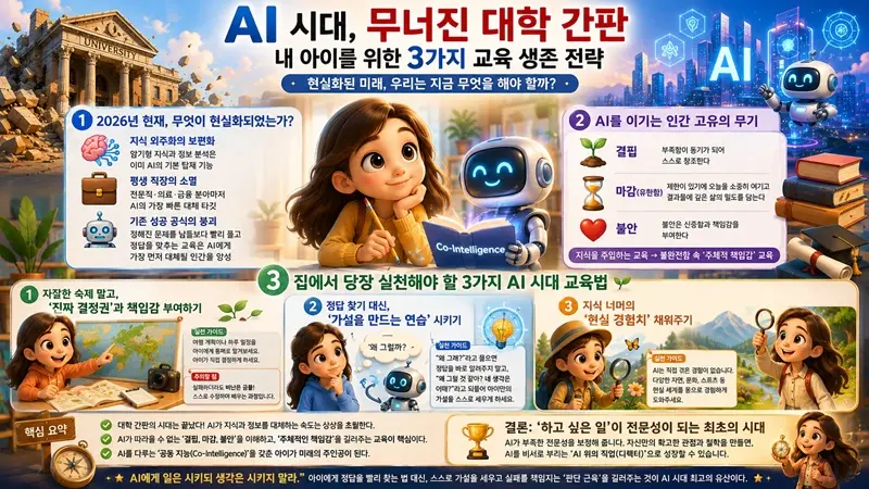내 아이를 위한 3가지 교육 생존 전략