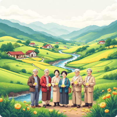 정선군 농어촌 기본소득 이미지