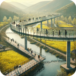 아라마루 유채꽃길 이미지