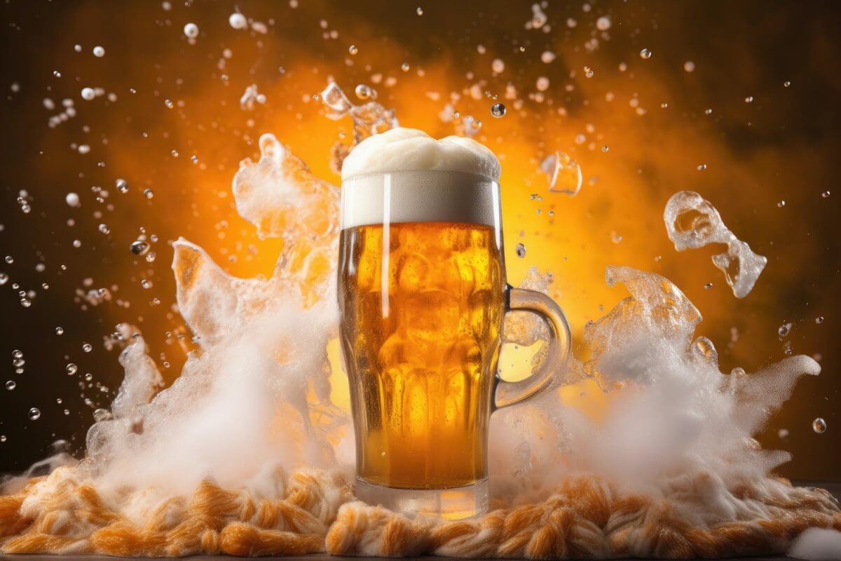 잔에-가득-담긴-맥주