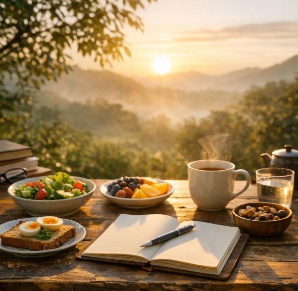 식사와 관련한 사진