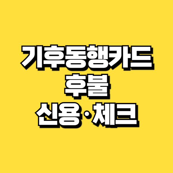 기후동행카드후불