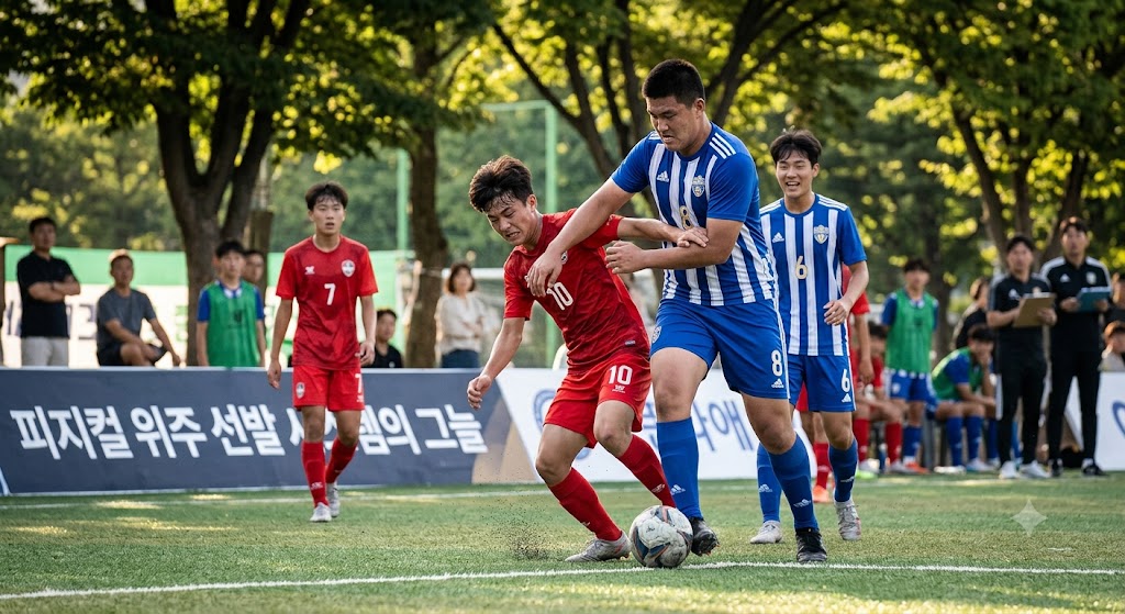 피치컬에 밀리는 유소년 축구 이미지