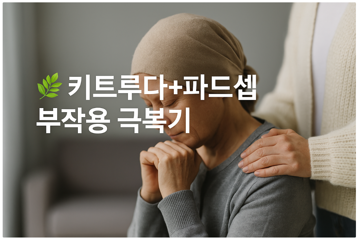 방광암 환자의 키트루다, 파드셉 부작용 극복기