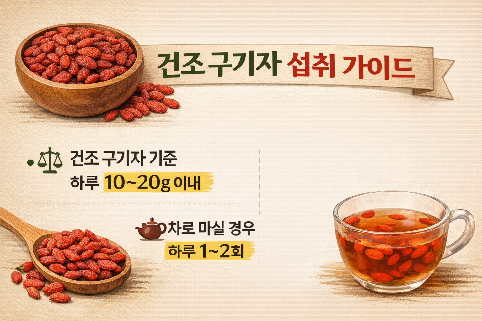 구기자 섭취 가이드