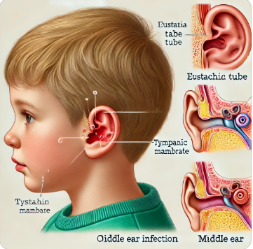 어린이 중이염 원인과 증상 예방법 관련 글