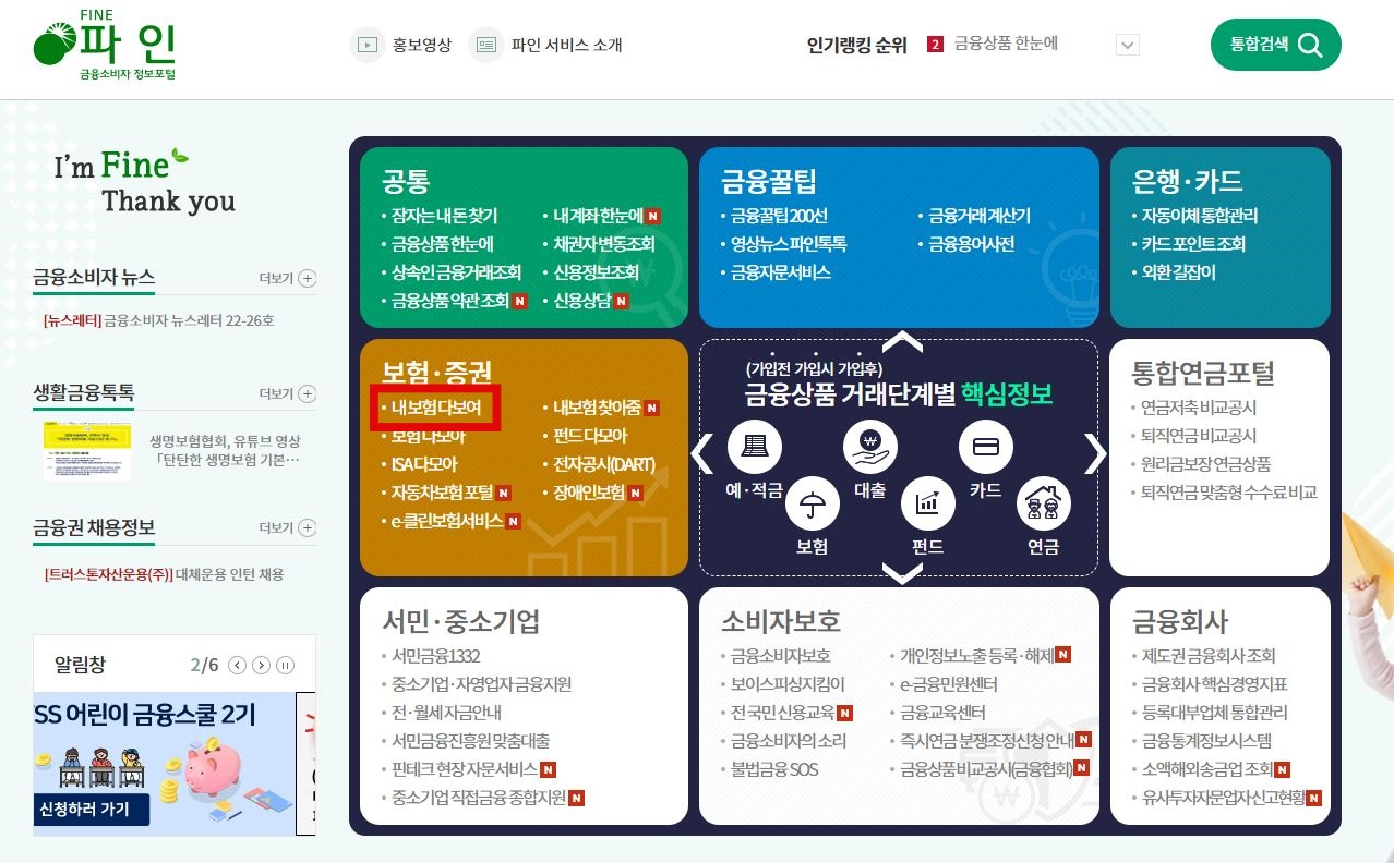 내보험다보여