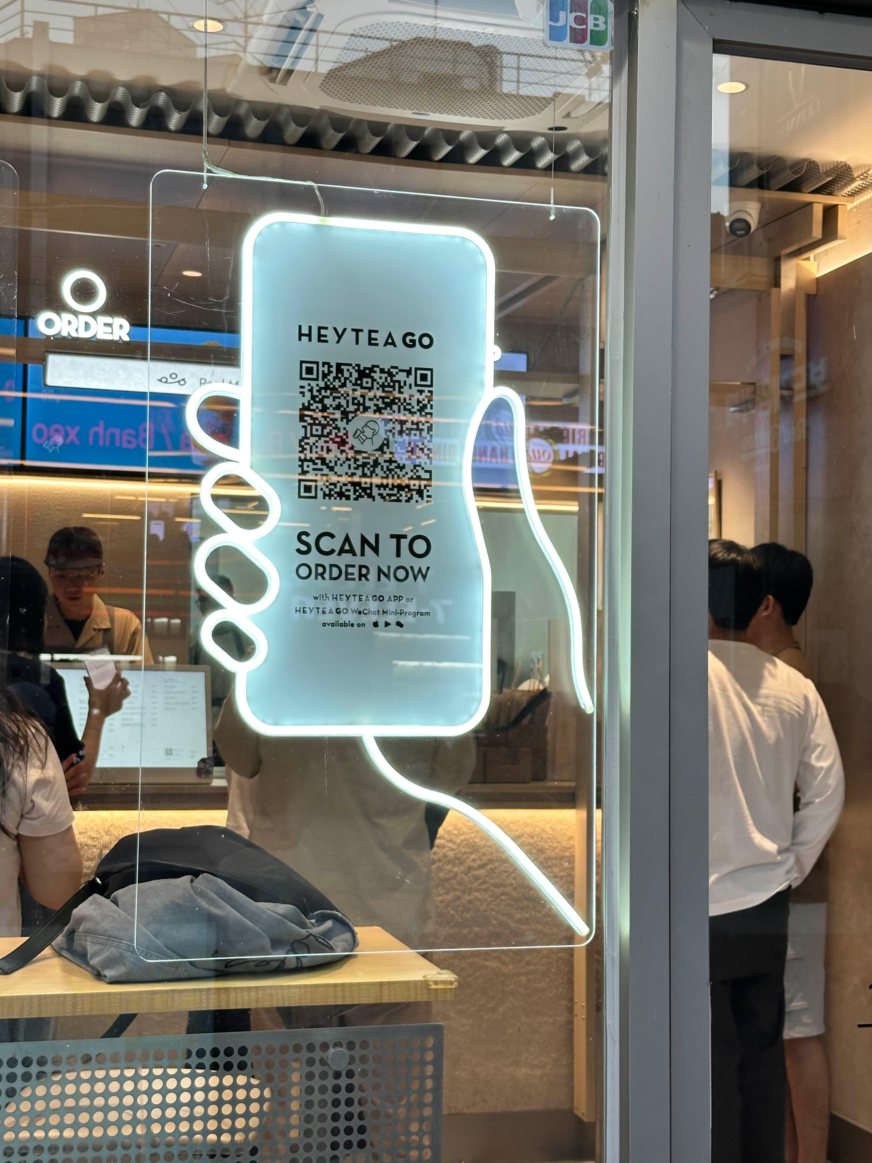 강남 HEYTEA QR코드 주문