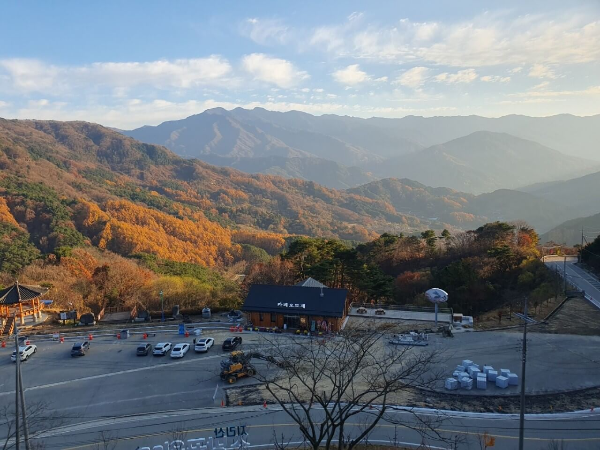 지리산 과일요거트 카페오도재 뷰 후기 커피한잔할래요