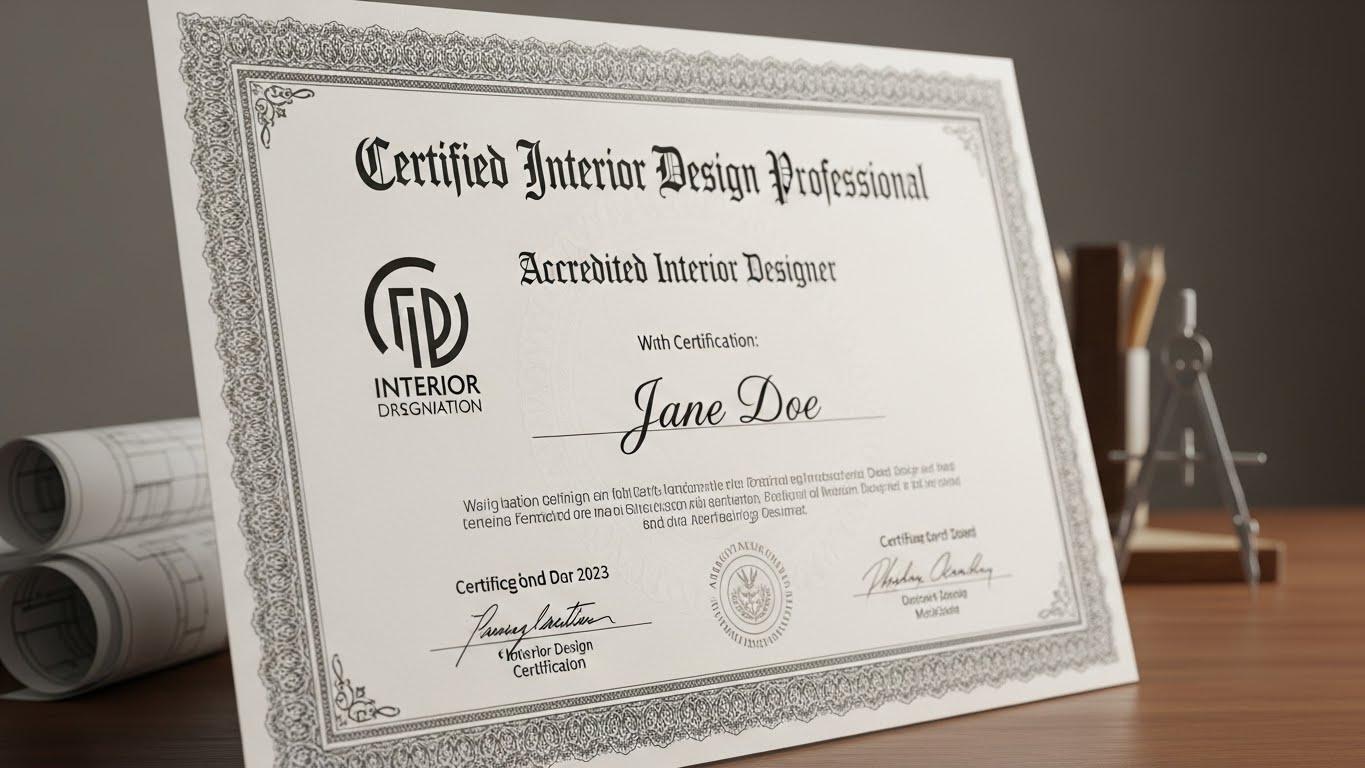 인테리어 pro 자격증