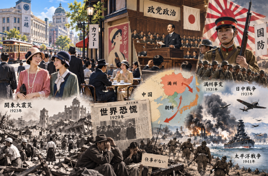 다이쇼 시대와 군국주의, 일본은 왜 더 큰 전쟁으로 향했을까?