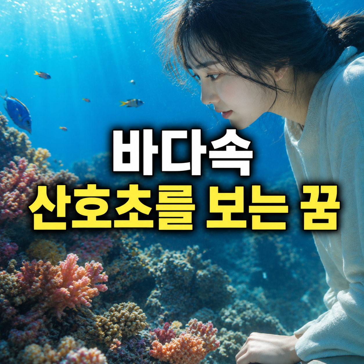 바다속 산호초를 보는 꿈