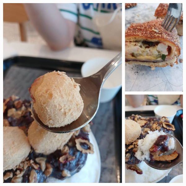 안스 오늘메뉴 콜라주
