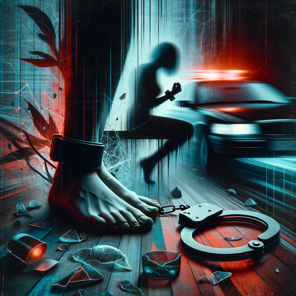 전자발찌 60대 남성 연인 흉기 음주운전