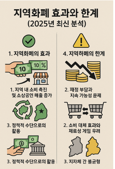 지역화폐 효과와 한계 (2025년 최신 분석)