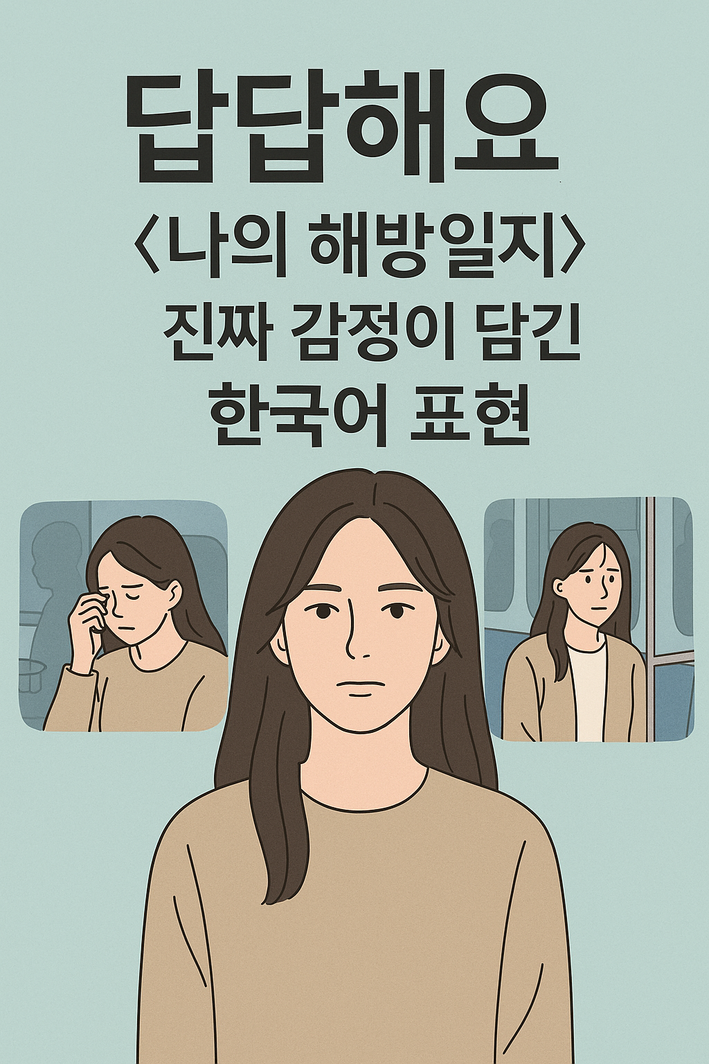 “답답해요” &lt;나의 해방일지&gt; 염미정처럼 진짜 감정이 담긴 한국어 표현