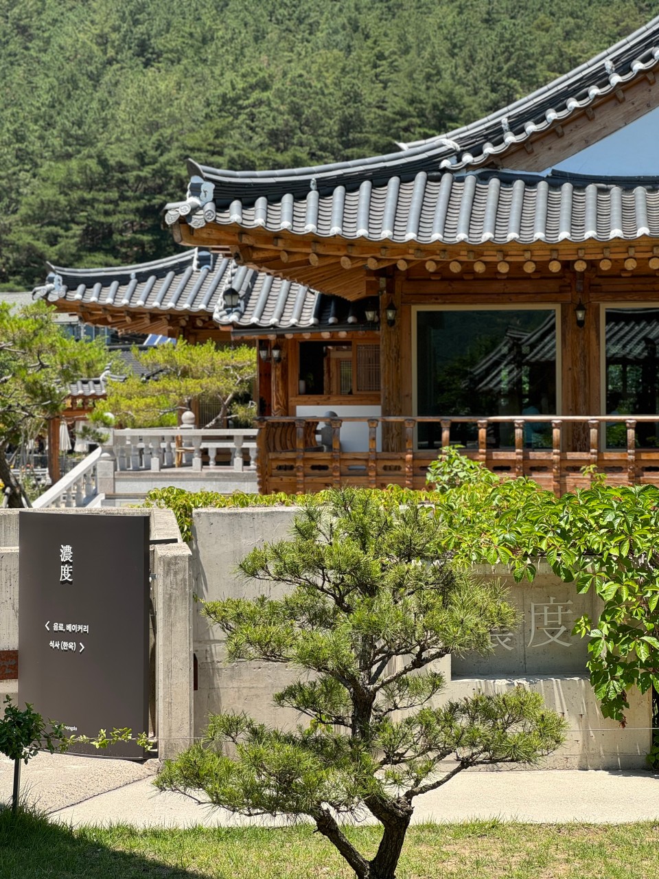 농도 카페 전경