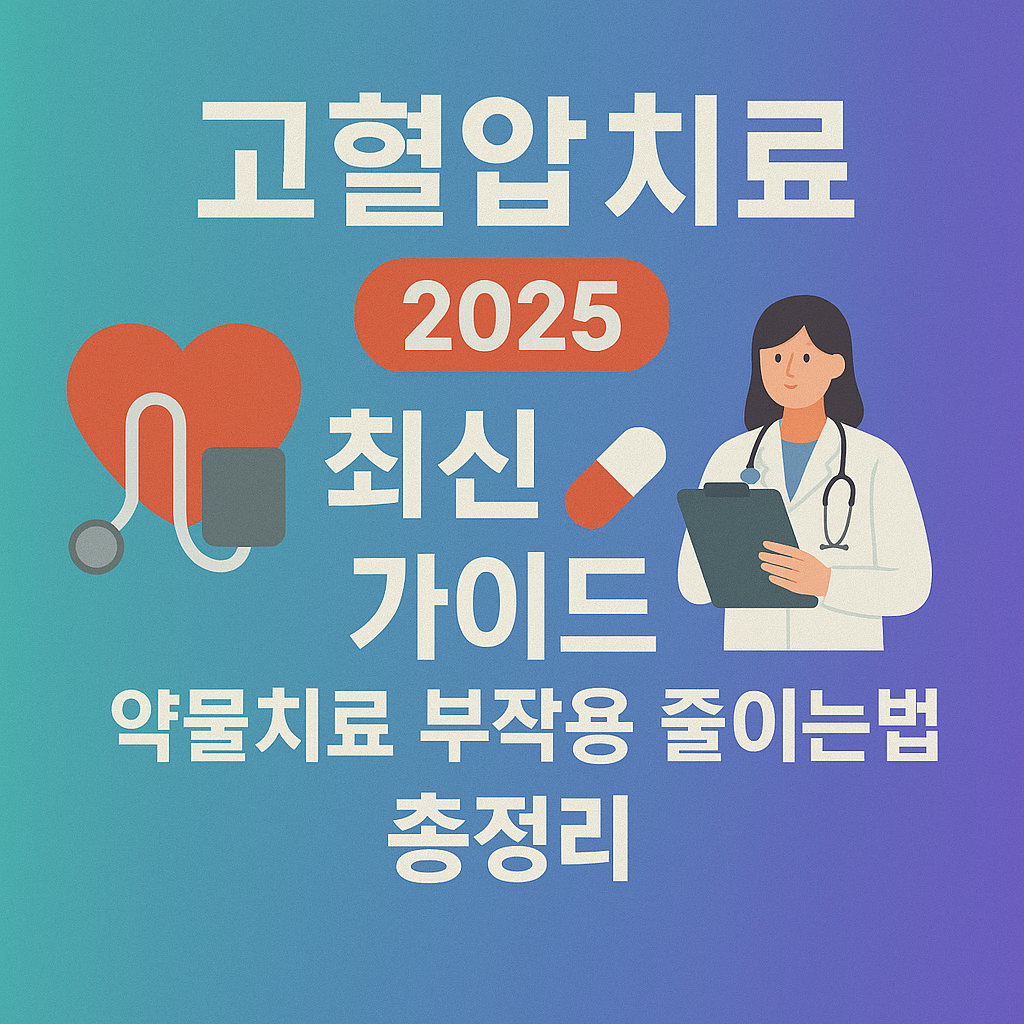 고혈압 치료 2025 최신 가이드