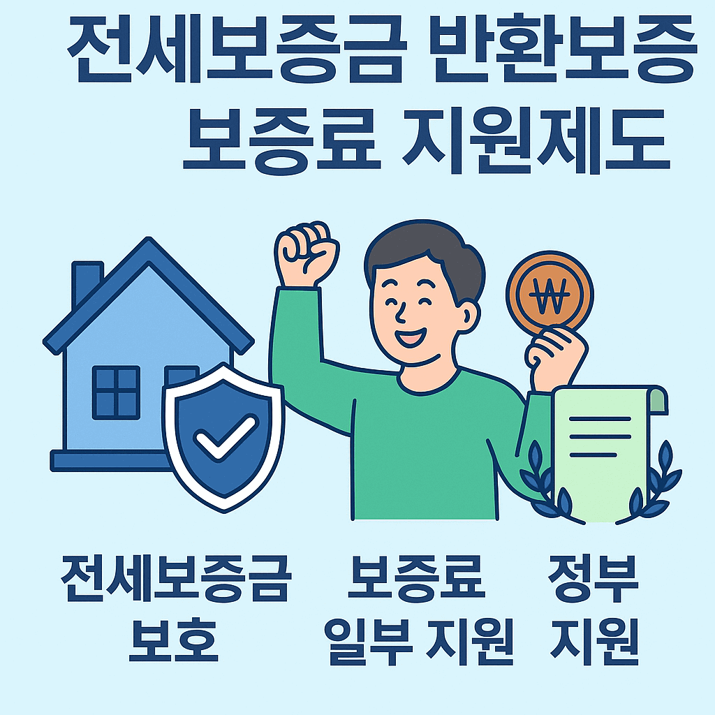 전세보증금 반환보증 보증료 지원