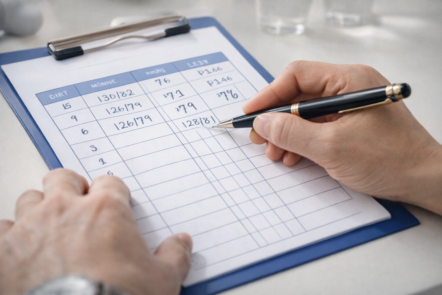 혈압 기록표 작성법과 병원 상담 팁