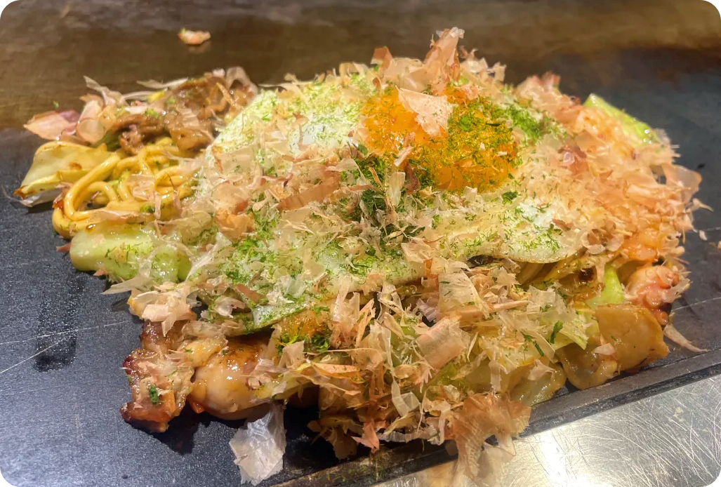 아지노야-철판위-야키소바