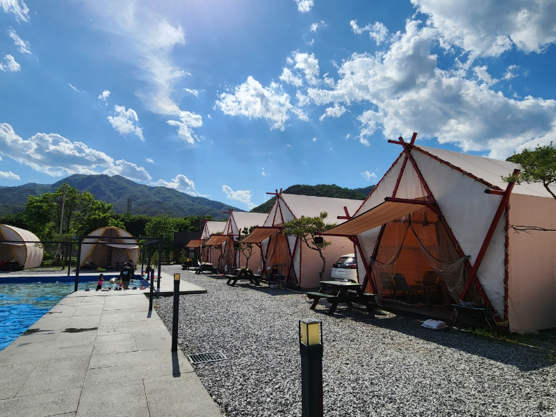 포천 아쿠아마린 글램핑