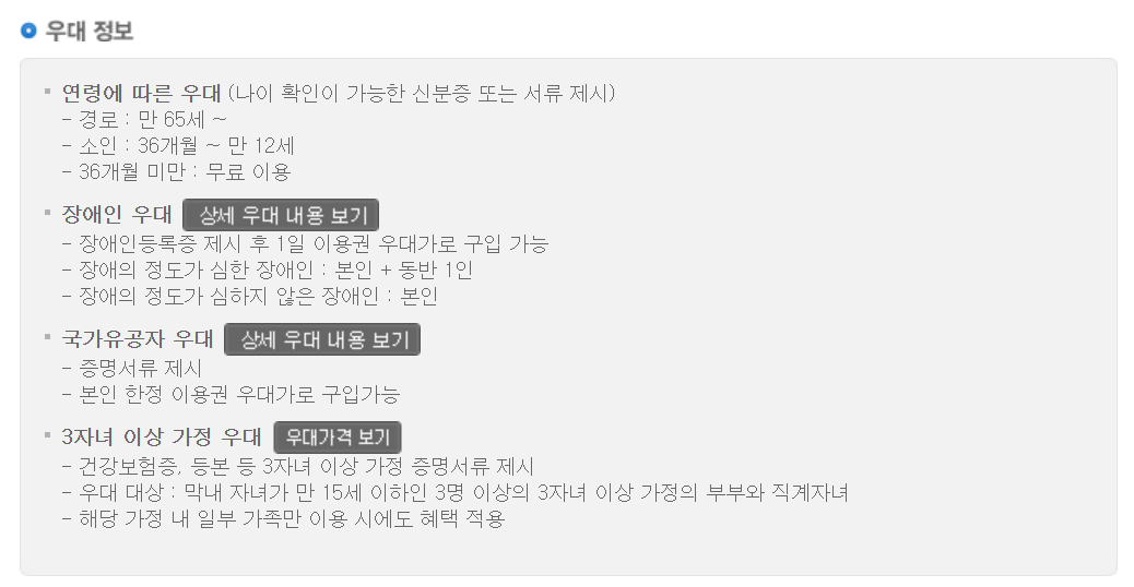 캐리비안 준비물 및 입장권 할인 방법