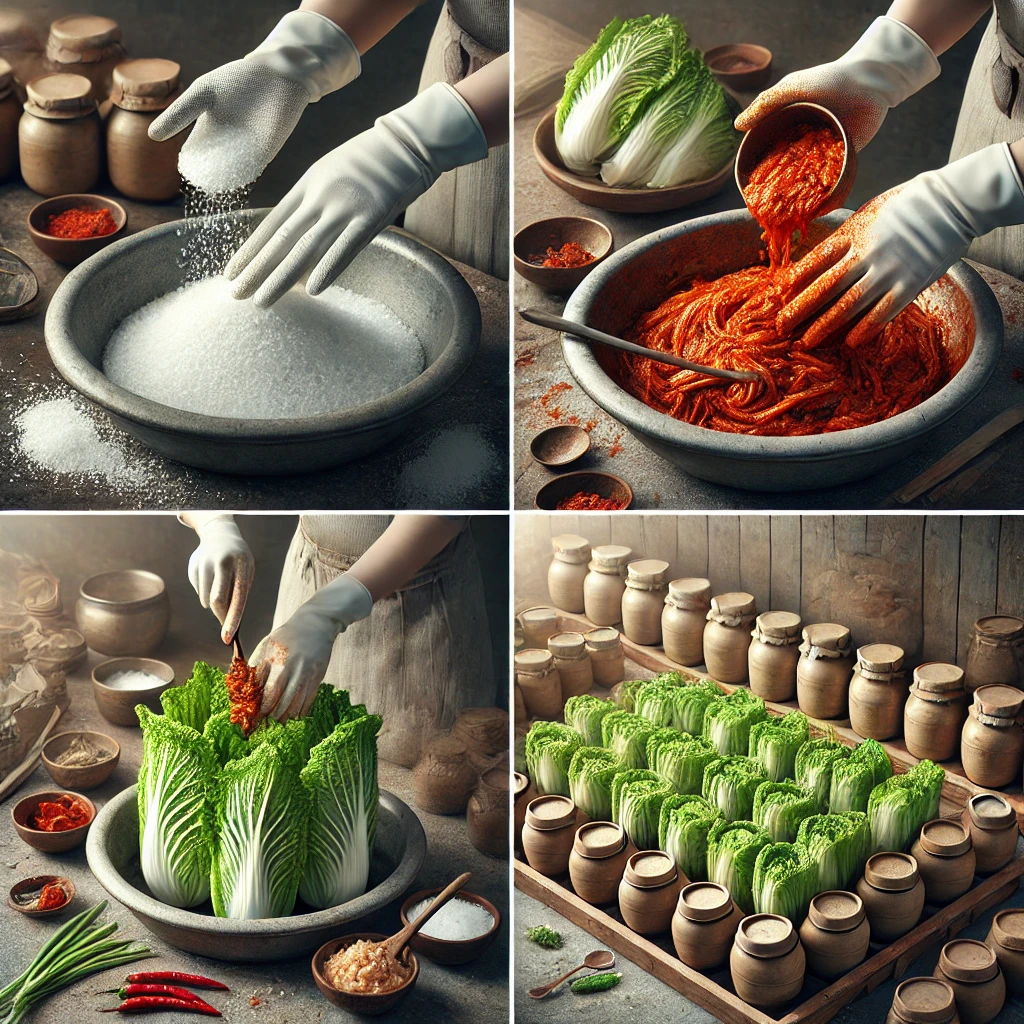 김치 담그기 순서