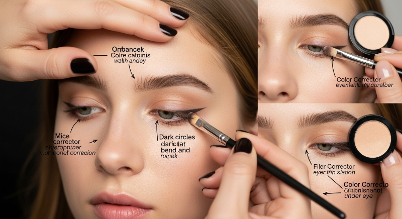 다크서클 커버 메이크업 방법