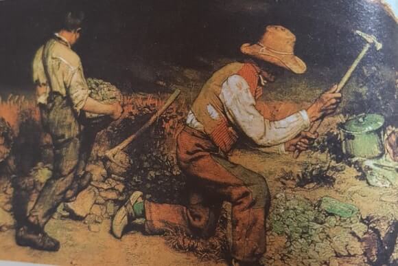 귀스타브 쿠르베&lt;돌 깨는 사람들&gt;