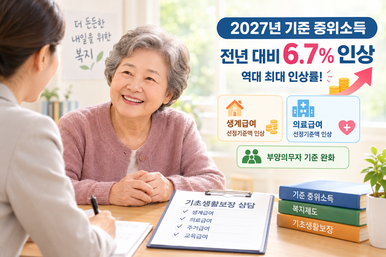 2027년 기초생활수급자 기준