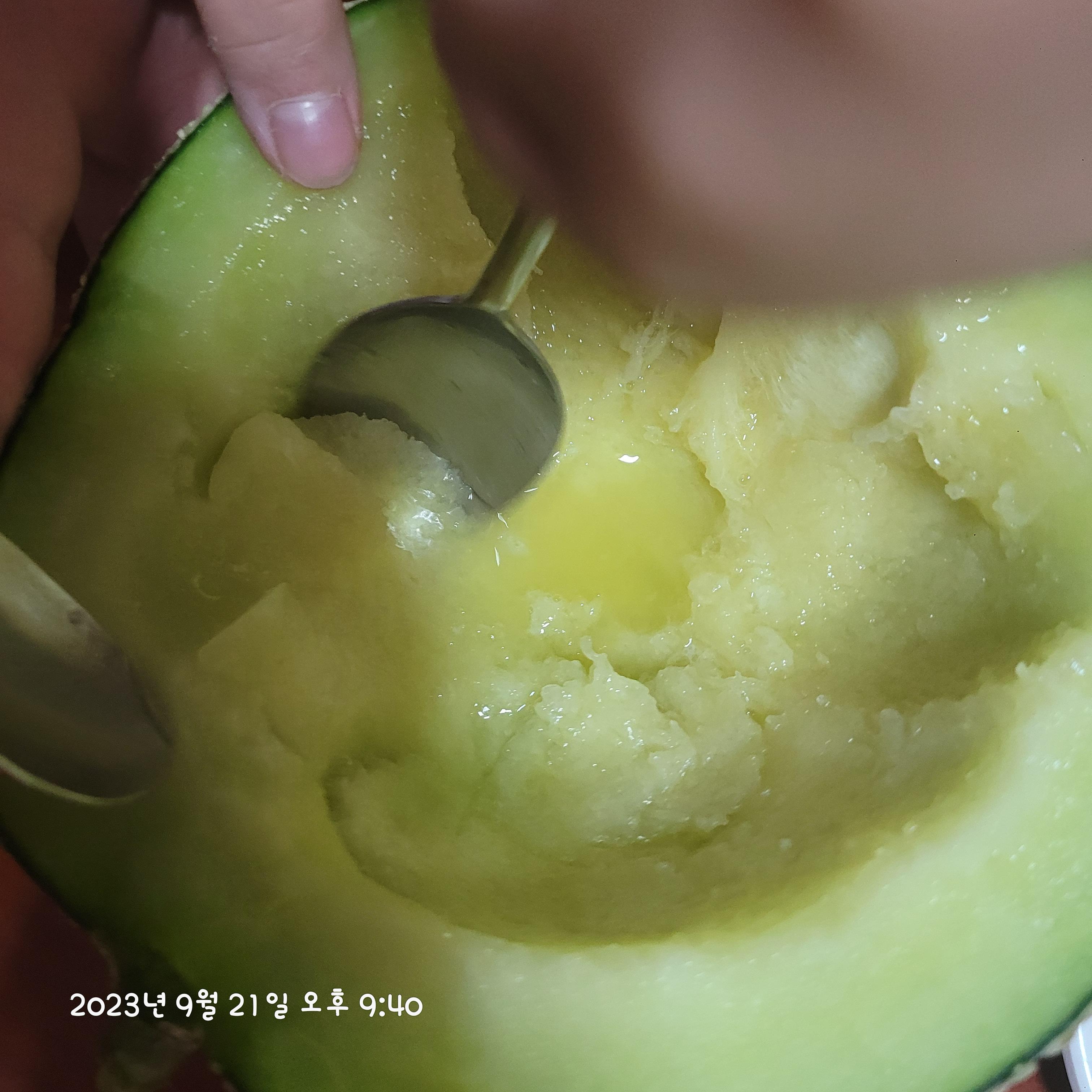 메론맛있게먹는방법