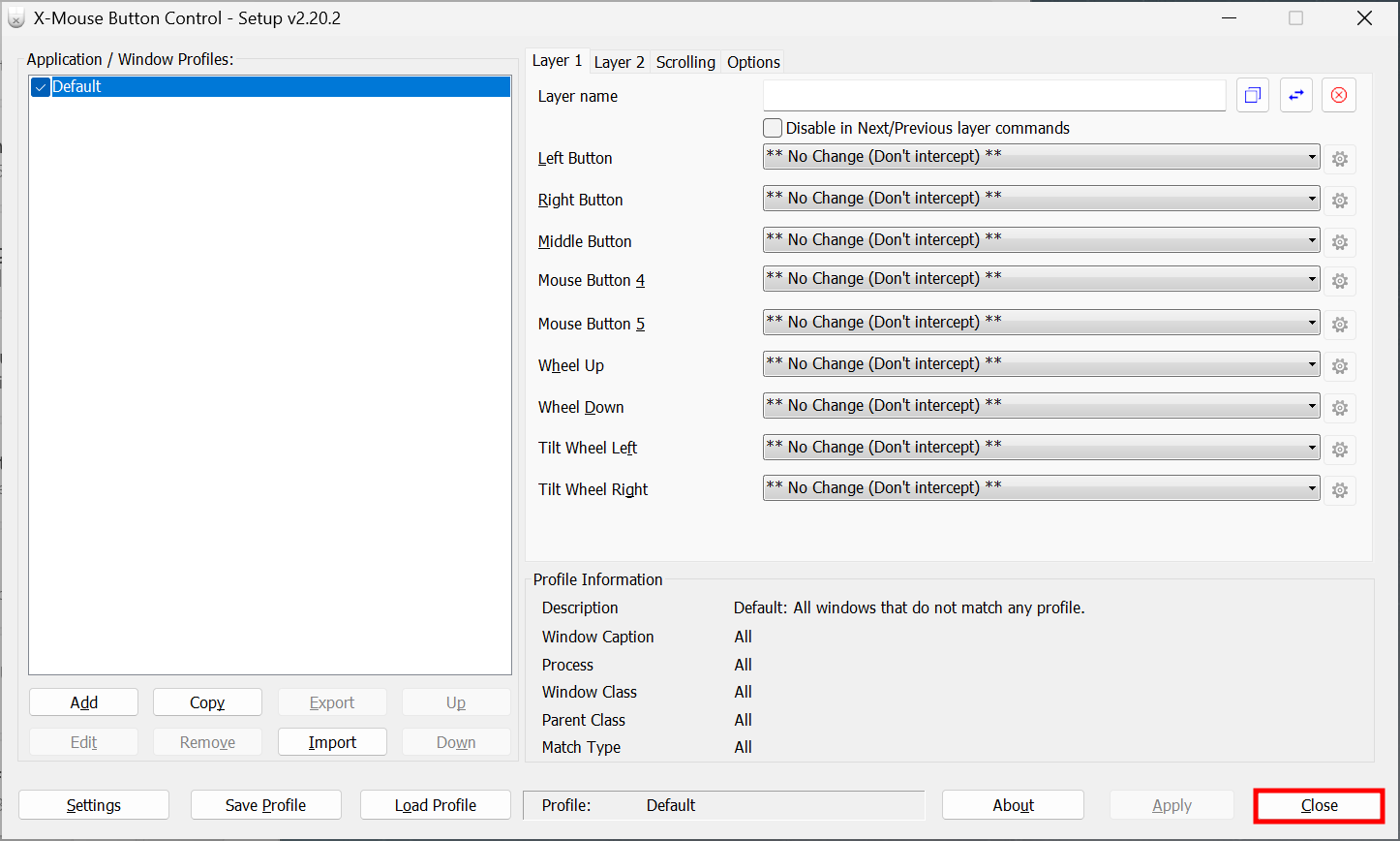 마우스 버튼 원하는 키로 변경 방법10