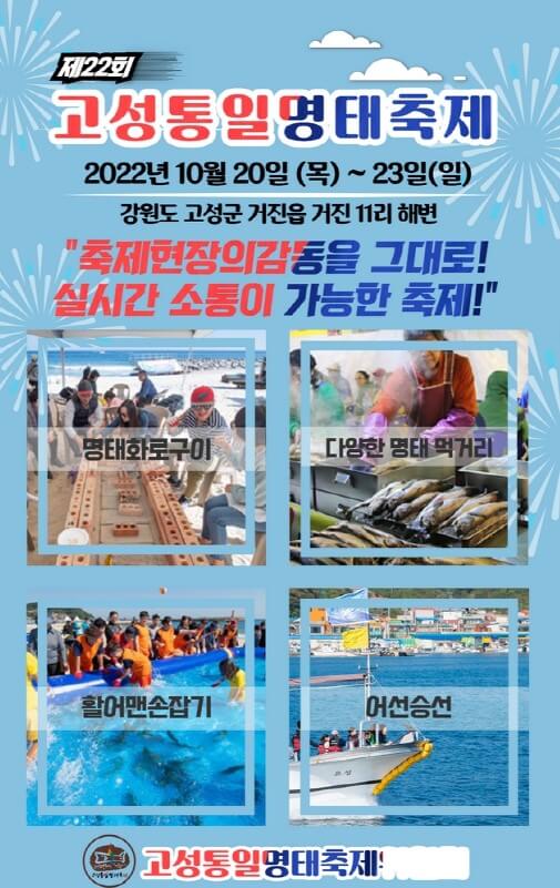 10월 고성 명태축제