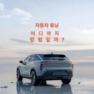 자동차 튜닝, 어디까지 합법일까?