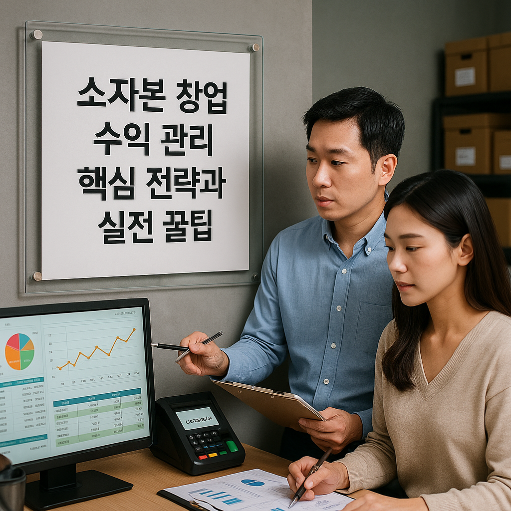 소자본 창업 수익 관리 핵심 전략과 실전 꿀팁